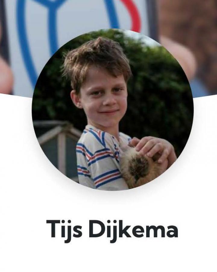 Tijs Dijkema collecteert voor het Diabetes Fonds